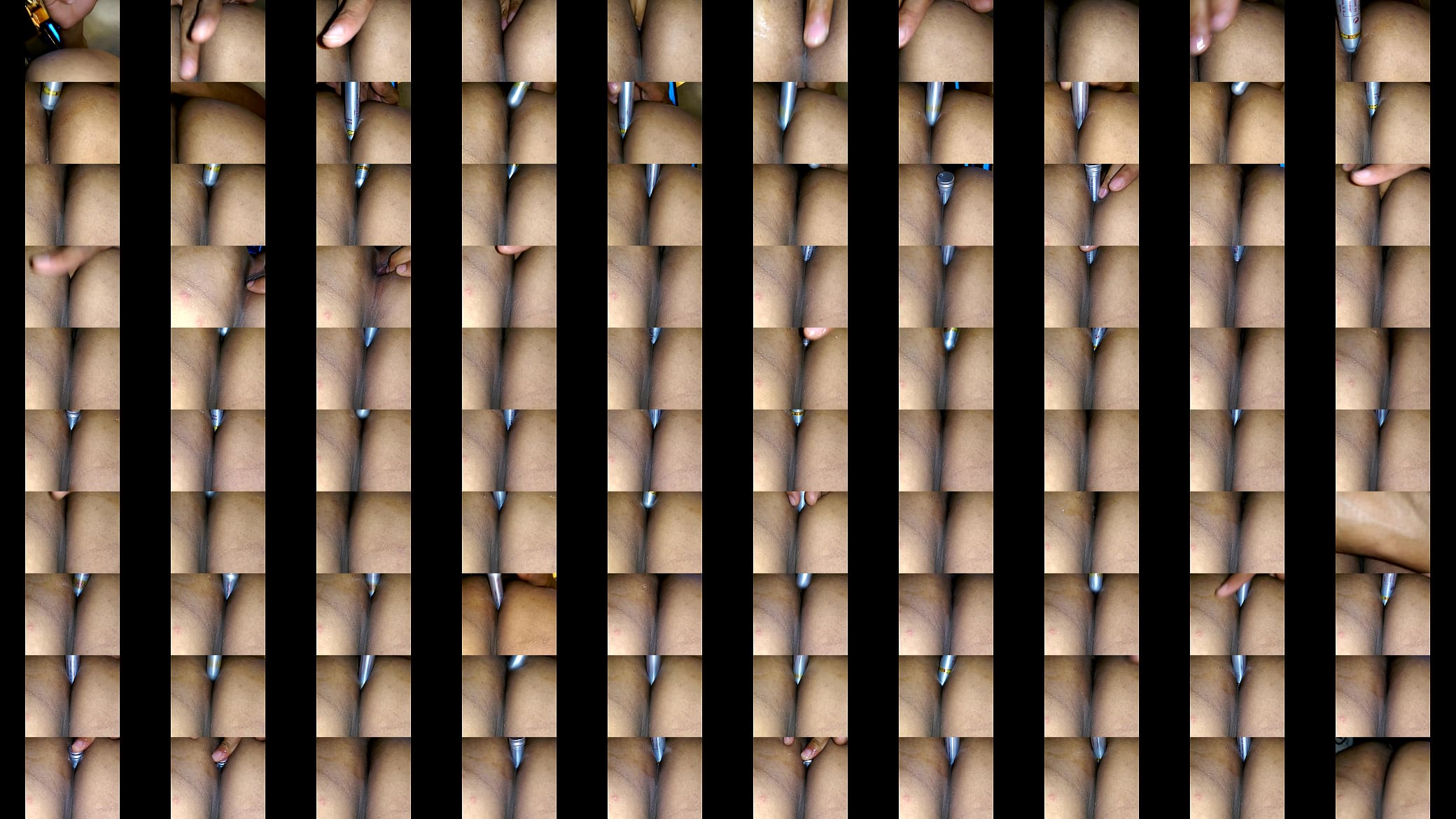 virgin ass bi curious boy experimenting with anal  fingering and cigar case dildo part 2 预览图