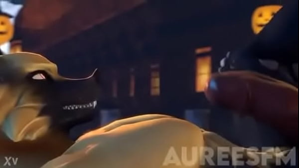 Wolf makes a lucky Bat his personal cumwhore