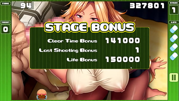 Paradise Shooting [ HENTAI Game ] deep creampie is making her cum like crazy !