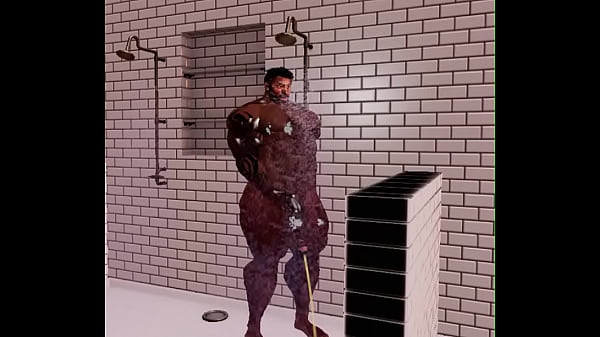 Caught duane brown showering in football showers