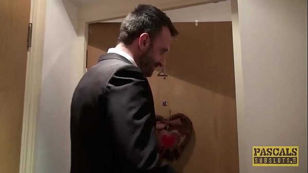 PASCALSSUBSLUTS - Scarla Swallows Cucks Husband With Master
