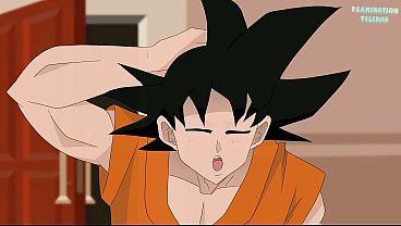 Bulma naked on the bed wants sex.Dragon Ball Super: Beerus hentai