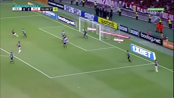 Ceará 0x3 Flamengo - Brasileiro 2019 - Gol de bike do Arrascaeta ( 18)