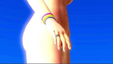 Sexy 18yo 3D Babe Poses Nude – Stunning Animated Body Tease!