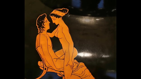 AI Experiments: Animated Ancient Greek Erotic Art of Couple Making Love
