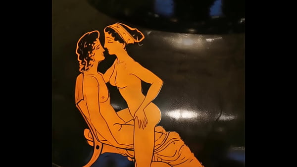 AI Experiments: Animated Ancient Greek Erotic Art of Couple Making Love