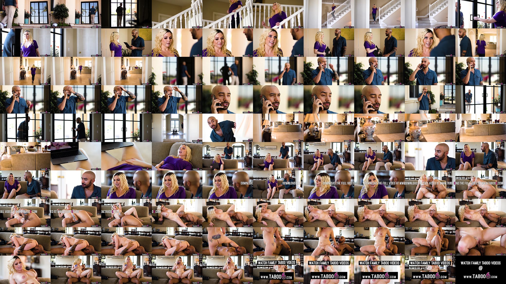 Stepmom MILF Christie Stevens fucks her stepdaughters black husband 预览图