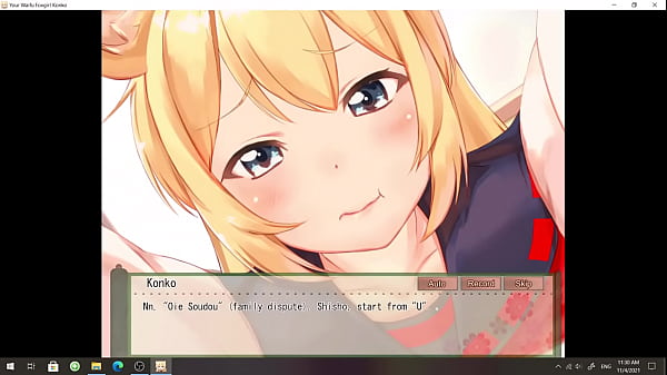 "Headpat Addiction." Let's Play: Your Waifu Foxgirl Konko XI