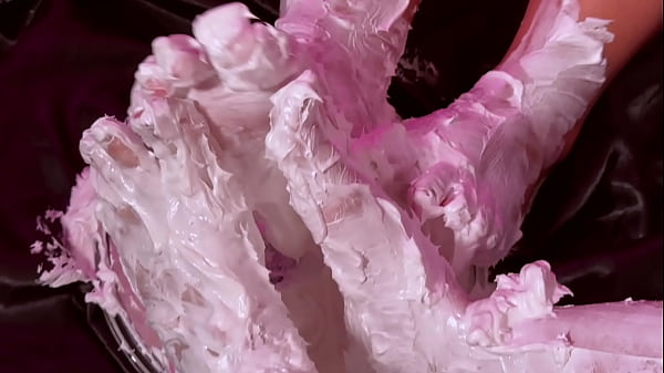 Toes And Cream For Your Tongue To Lick