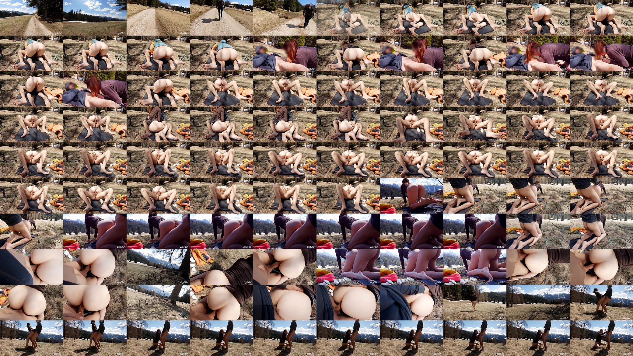 wild sex in the mountains | liz and ted 预览图