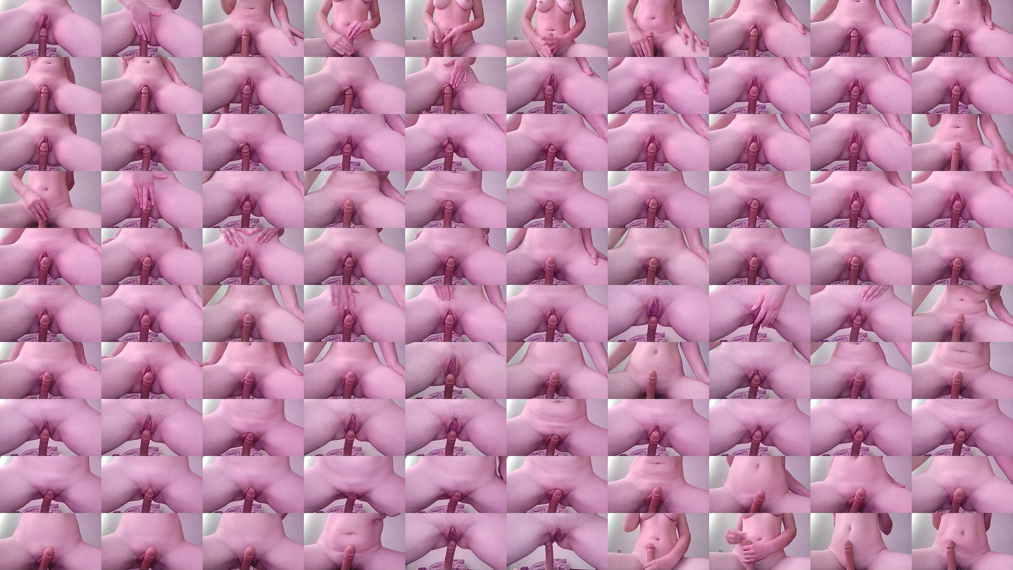 Amateur horny milf solo masturbates wet pussy with big dildo - Awesome solo masturbation and real female orgasm 预览图