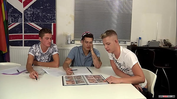 Skylar Blu and Alex Silvers threeway fuck with ...