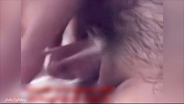 PLAYING WITH MY GIANT CLIT BY ORGASM