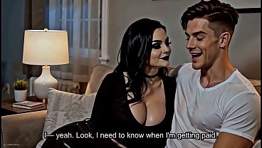 Can't Pay Rent? Tenant Turns the Tables on Her Landlord: POV Blowjob & Deep Fuck