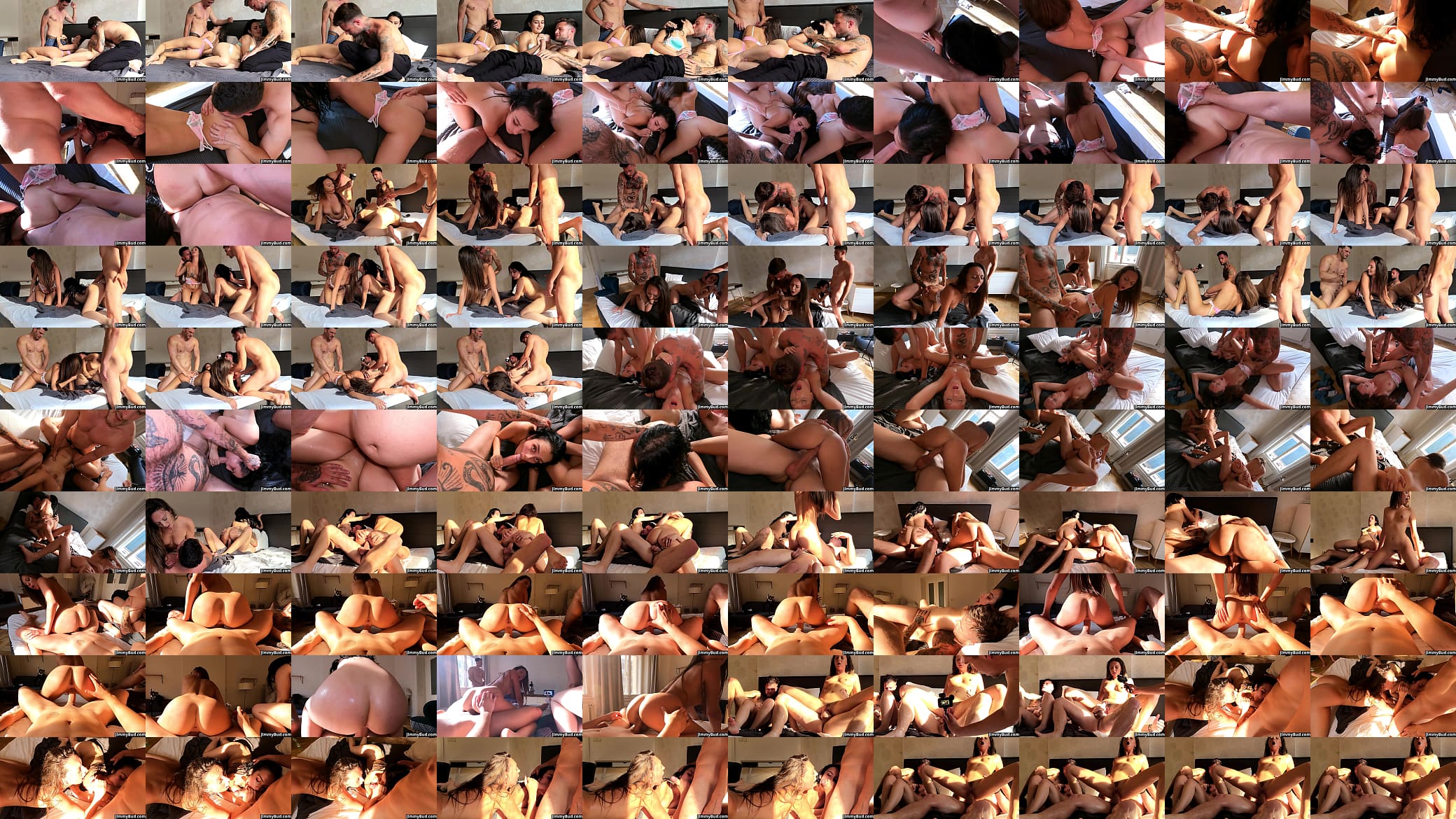 Five friends gathering in a hot summer afternoon to have a wild orgy with three long cocks filling two hungry pussies longing for orgasms 预览图