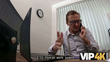VIP4K. Amazon, her buzzing pussy, and the remote