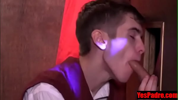 Boy sucks his first Priest cock- YesPadre