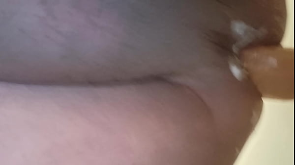 I'm trying out my new dildo with a big head that makes me moan quite a bit.