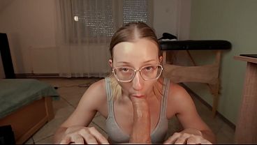 Throat BlowJob with ThroatPie