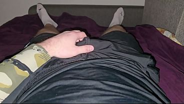 PhantomGentX Best Friend Jerks Off! Muscular Master Flexes Hot Body & Strokes Big Cock