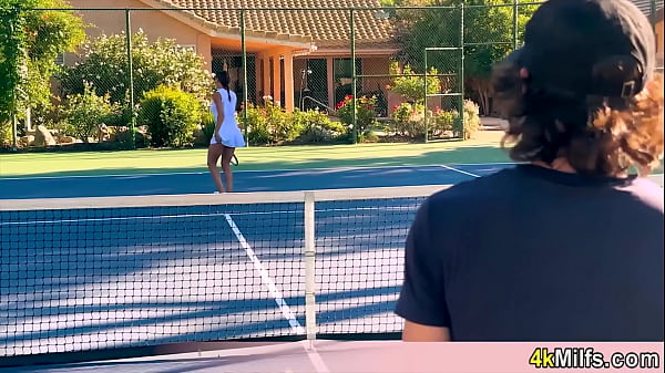 Beautiful tennis instructor MILF need to get her daily quickie fuck to stay healthy and sporty