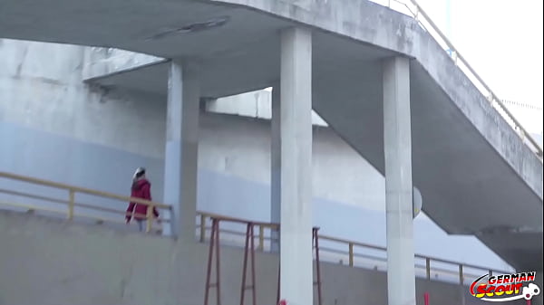 GERMAN SCOUT - Skinny Teen Gina Gerson Pickup and talk to Casting Fuck by Big Dick