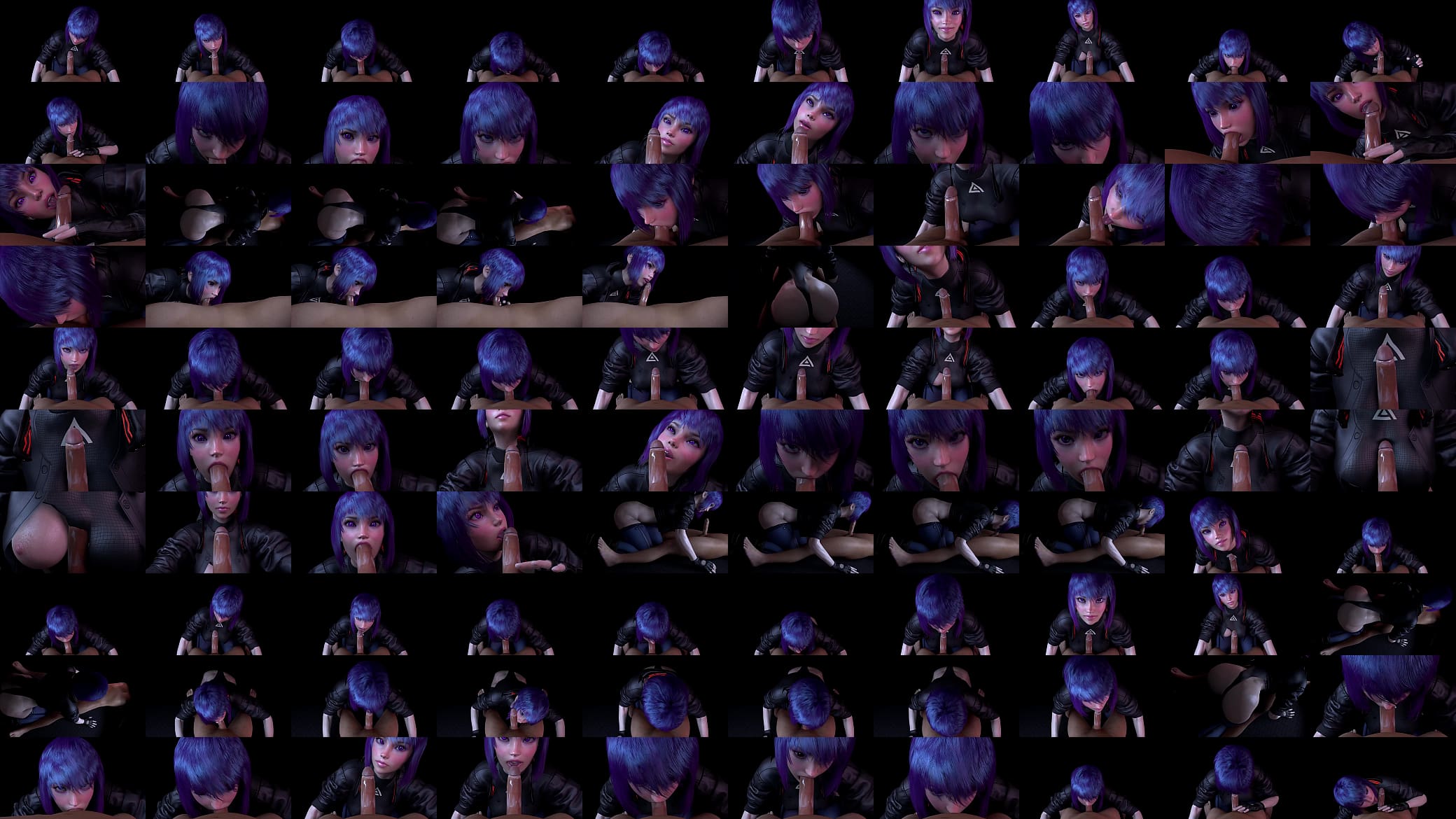 Motoko Gives You a Sloppy Blowjob | Ghost in the Shell Parody 预览图