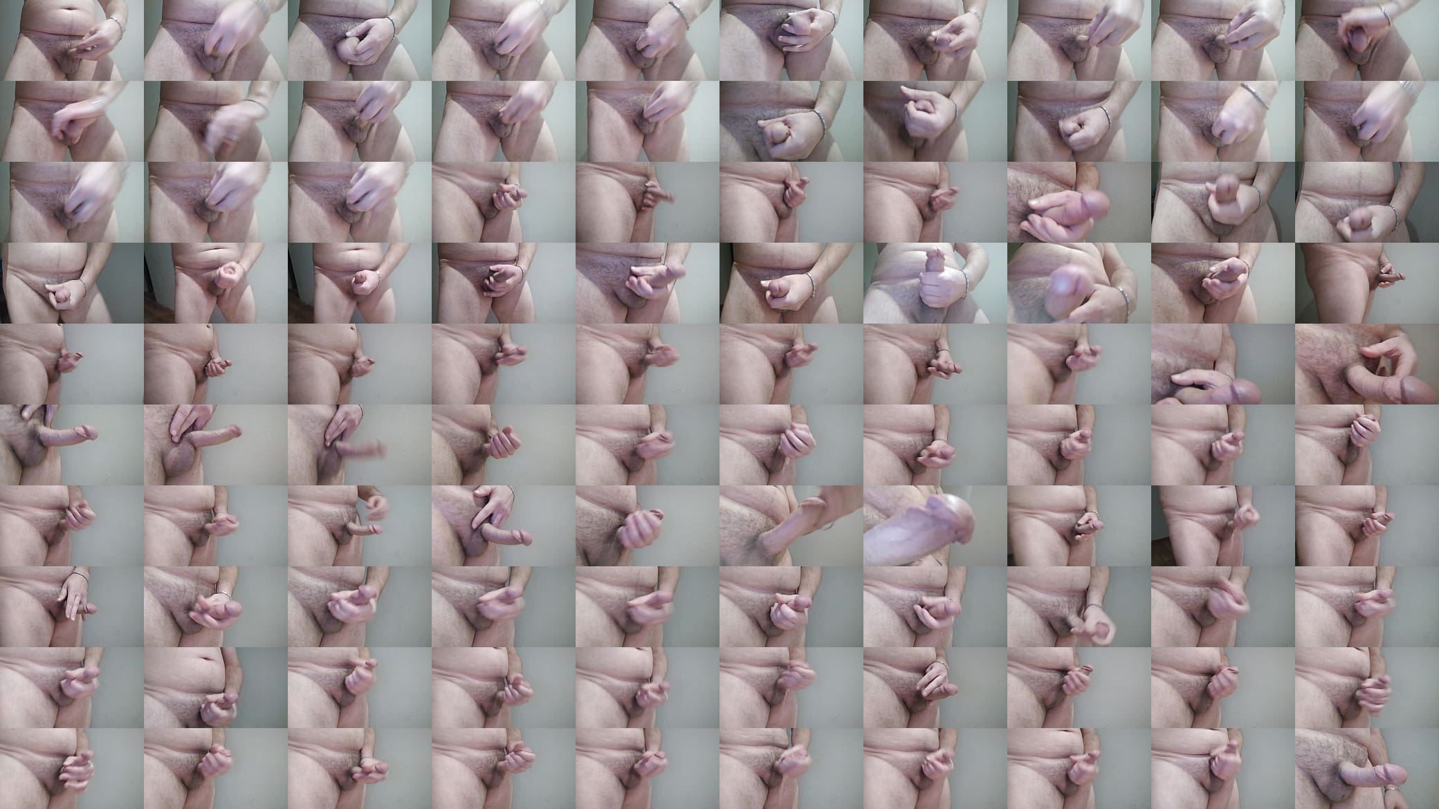 Hairy Beast Unleashed: Thick Cock Teases and Thrusts 预览图