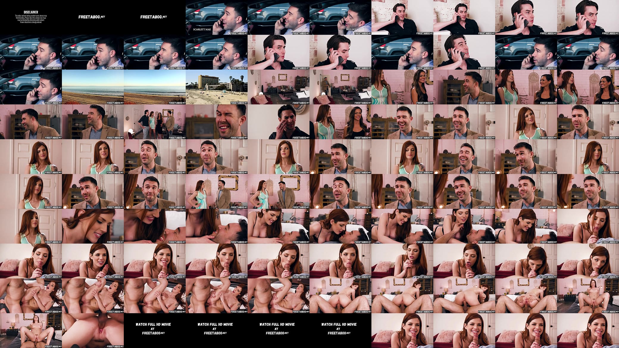 Redhead Wife Gets Swap With Husbands Friend! Scarlett Mae - Full Movie On FreeTaboo.Net 预览图