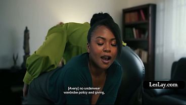 Lesbian Butt Buffet (MILF Hires Lesbians And Gives Buttplugs To All Of Them To Wear At Work)