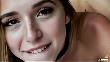 義父が自宅で娘とセックス | 大きなお尻の金髪義理の娘と熱いおまんこのオーガズム | バーチャルセックス [AI]