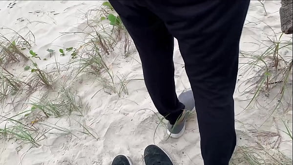 Anally inseminated a bored stranger milf on the beach