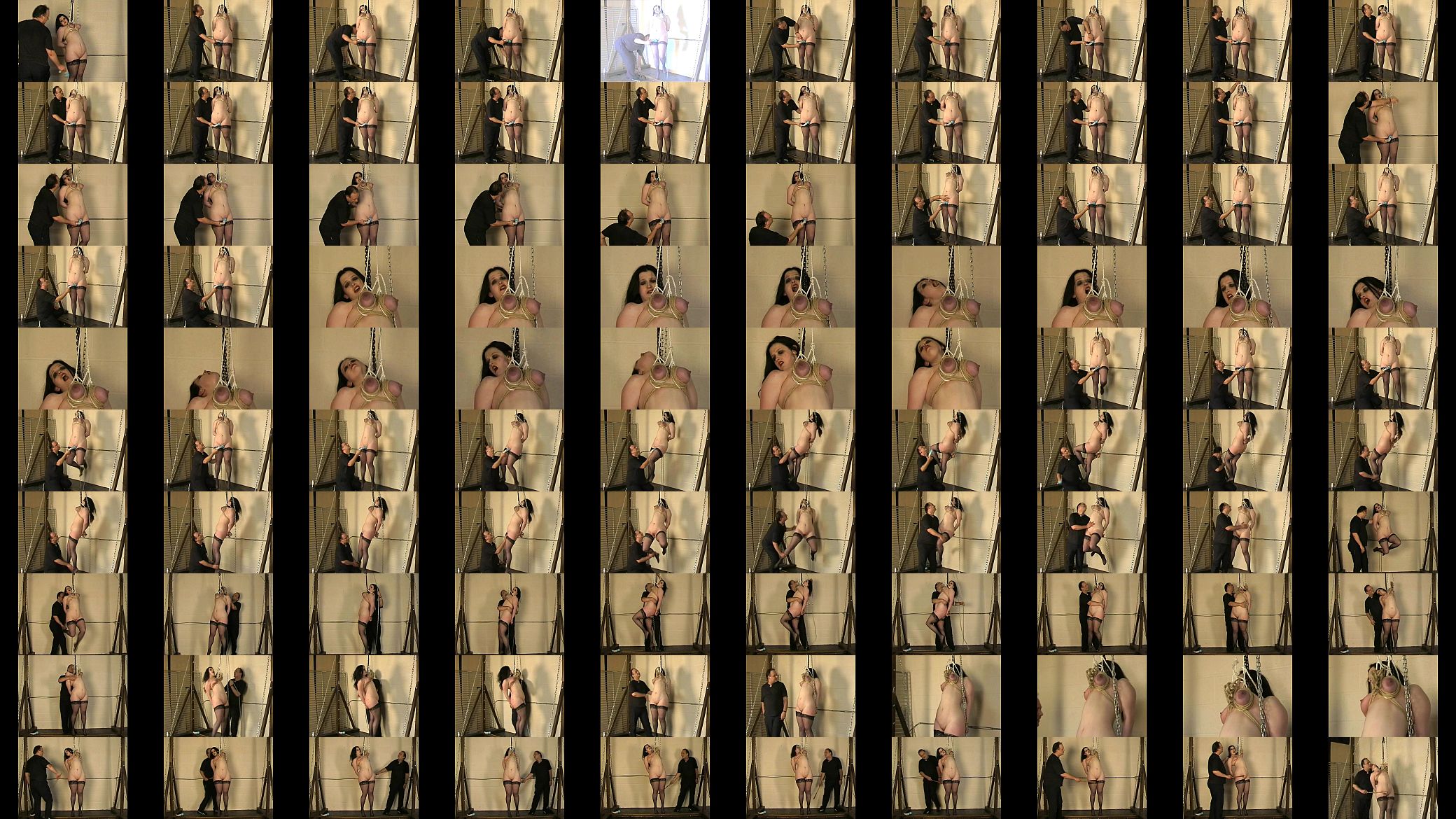 Amateur tit h. torment and extreme breast bondage of chubby british slave 预览图