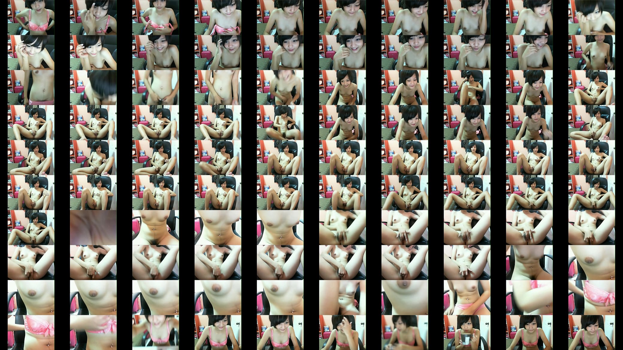 Cute Asian CamGirl Fingers Her Pussy - AsianBarFine.com 预览图