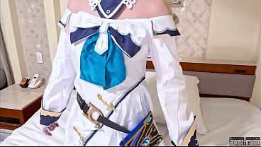 Cute Cosplayer Overwhelmed - Intense Rhythm and Devotion in a Private POV Session