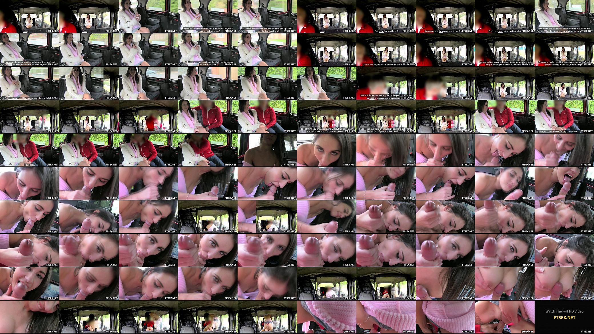 Hottie sucks and fucks in taxi 预览图