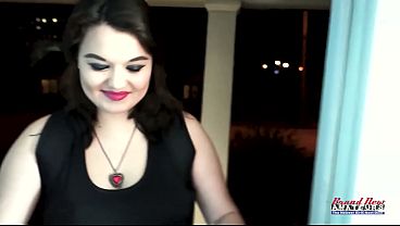 Trinity Busty Curvy Brunette Coed Sloppy Deepthroat Passionate Heat!