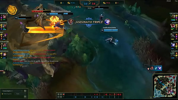 me follo al team enemigo usando Lucian