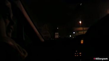 Hot Blonde Street Walker Delta White Gets Picked Up By A Horny Punter Who Can't Wait To Stretch Her Shaved Wet Cunt