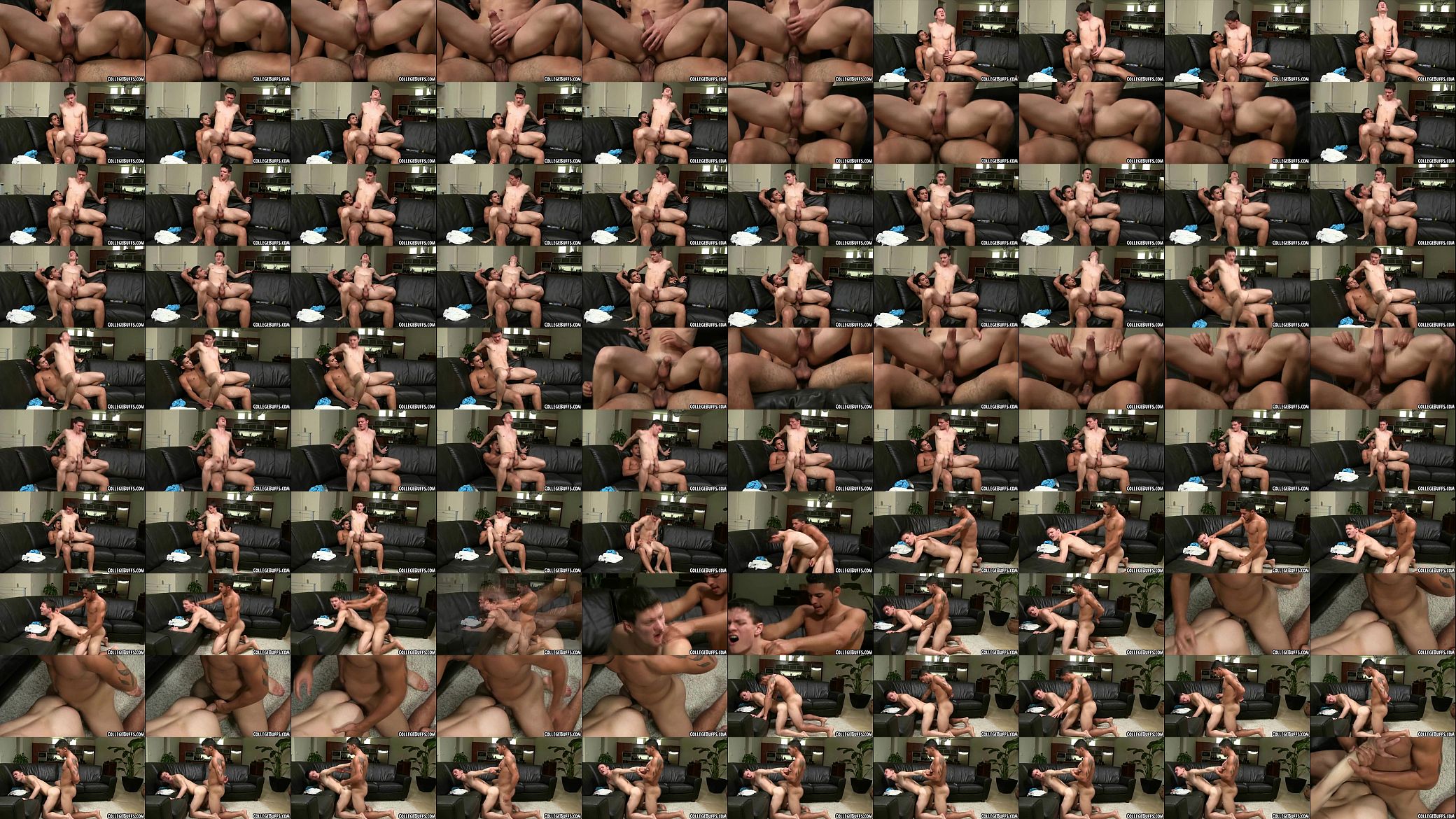 These two sexy college studs are having some hot anal sex 预览图