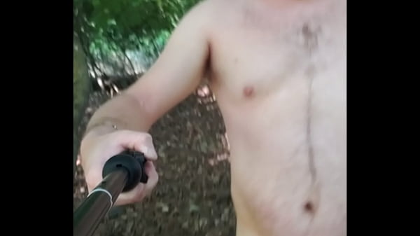 big butt latina walking naked in the woods