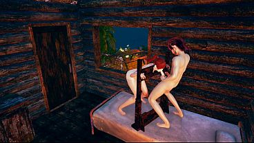 Brown hair man fucking white girl 3d l blowjob 3d honey select l 4k resolution