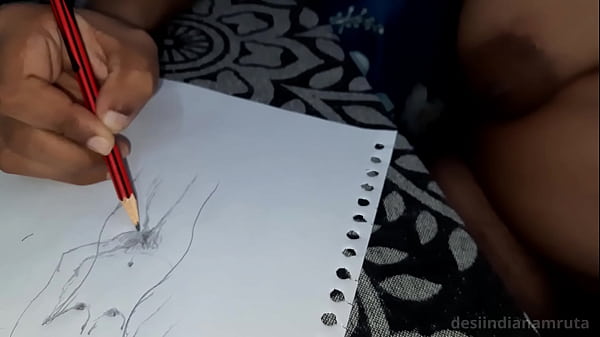 Download Video - She gets Orgasm when painting herself nude&period; With Pussy Boob Rubbing&period;&period;Desi Bhabhi Indian&excl;&excl;