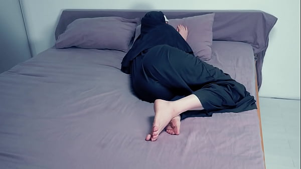 Download Video - when the nun wants to fuck she takes two dildos&period; For ass and pussy