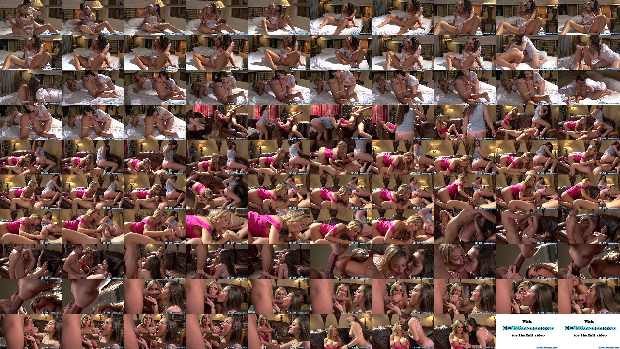 Bigtitted lezzies cumswapping on ffm 预览图