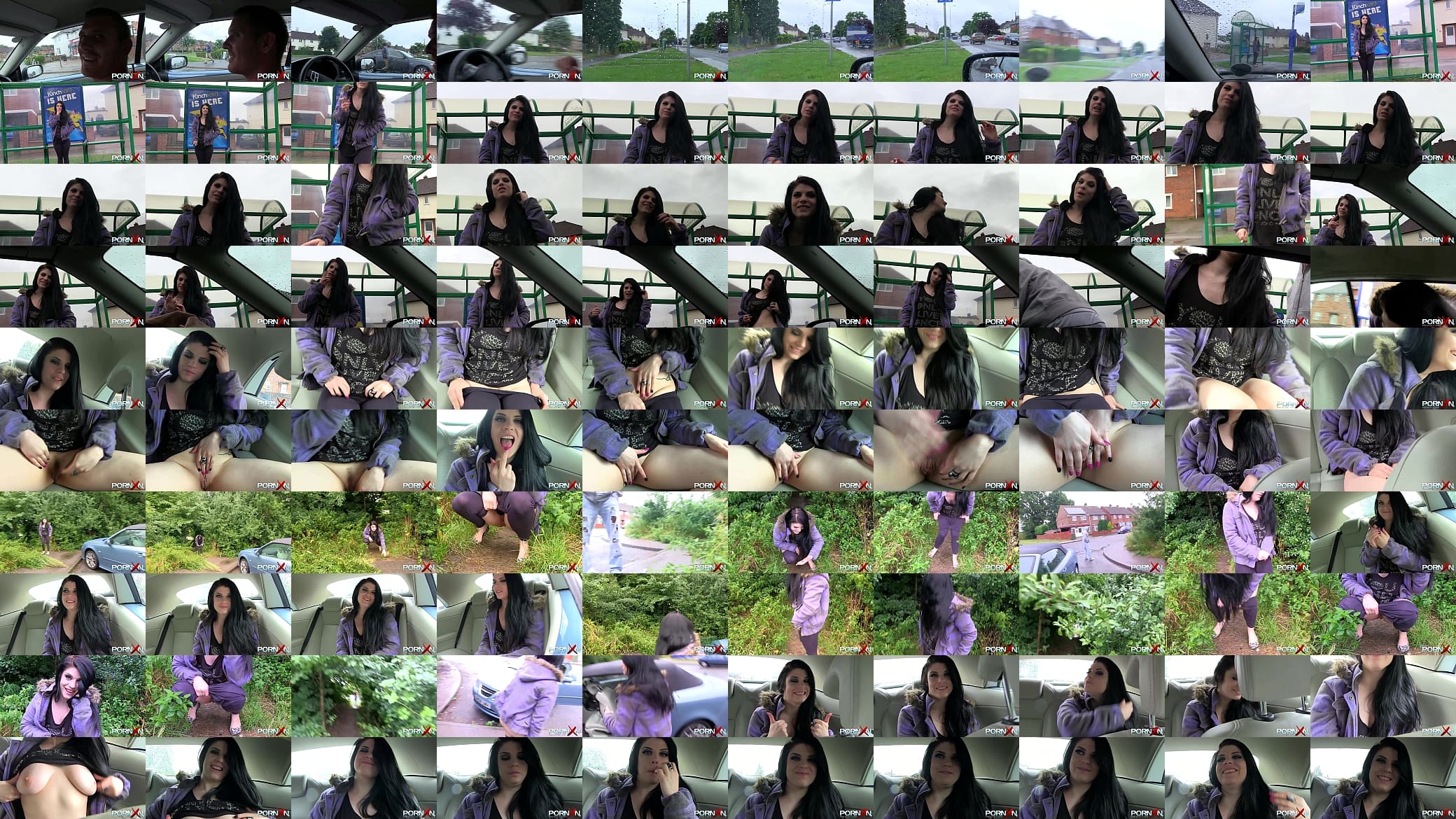 Sweet babe Lucia Love pissing outdoors 预览图