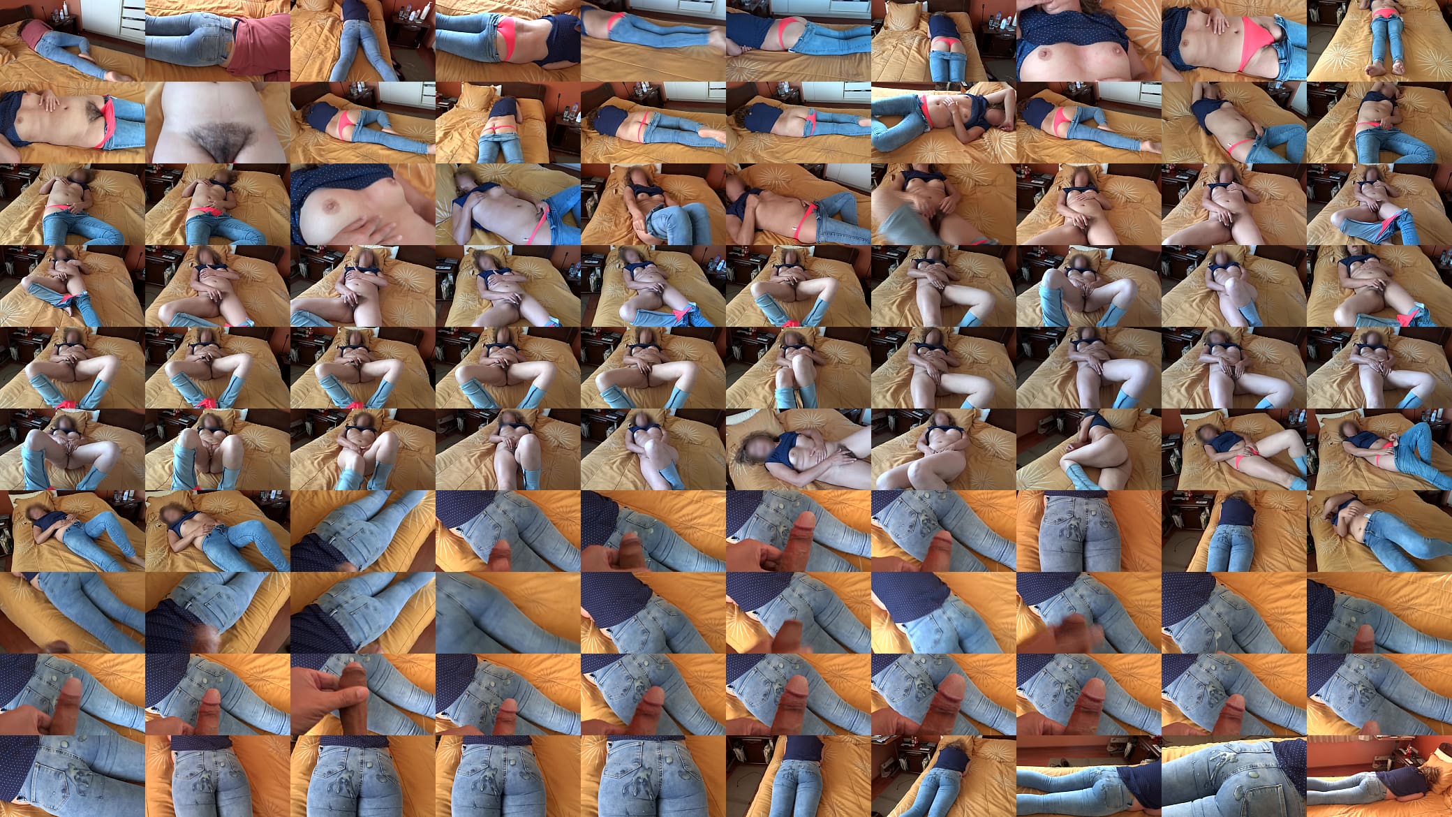Full video, come cum in my ass with the jean on, the beautiful wife of my best friend asks me 预览图