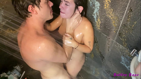 Getting Fucked Rough In The Shower Standing Mis...