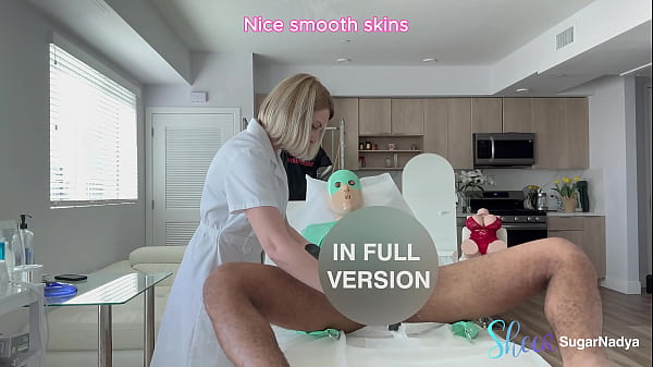 In my hands, the latex king's balls became smooth and EMPTY
