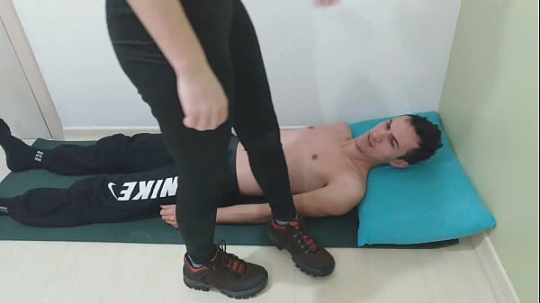 Mistress Emma testing her new shoes - Hard Trample